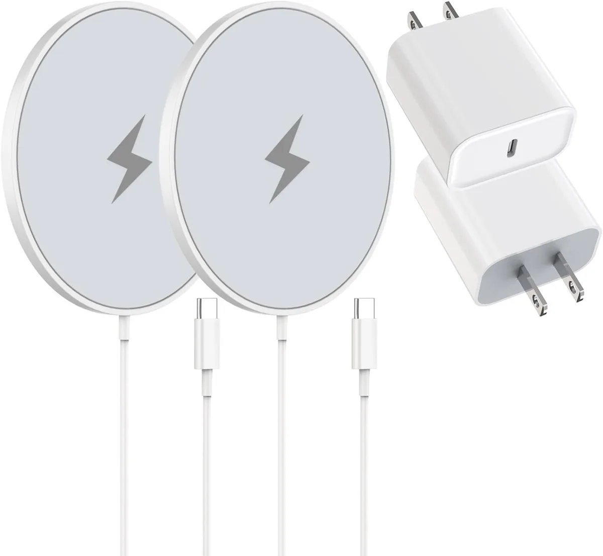 Luisport Luisport Magnetic Wireless Charger 15W Dual Ports — product photo