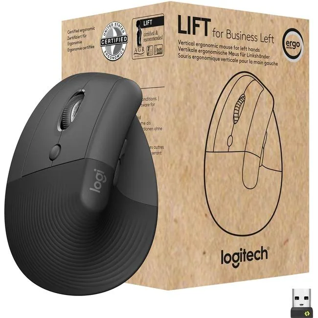 Logitech Logitech 910-006492 Lift Left Vertical Ergonomic Mouse — product photo
