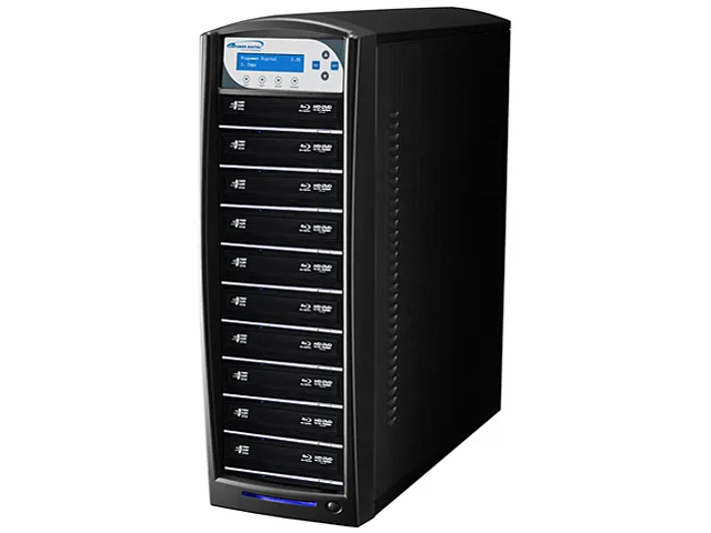 VinPower VinPower SharkBlu-S10T-BK 10-target Blu-ray DVD CD duplicator 500GB HDD USB 3.0 — product photo