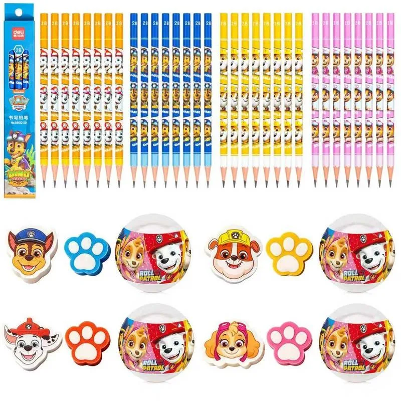 InBoxxarty InBoxxarty PAW Patrol Stationery Kit 32 Pencils 4 Erasers — product photo