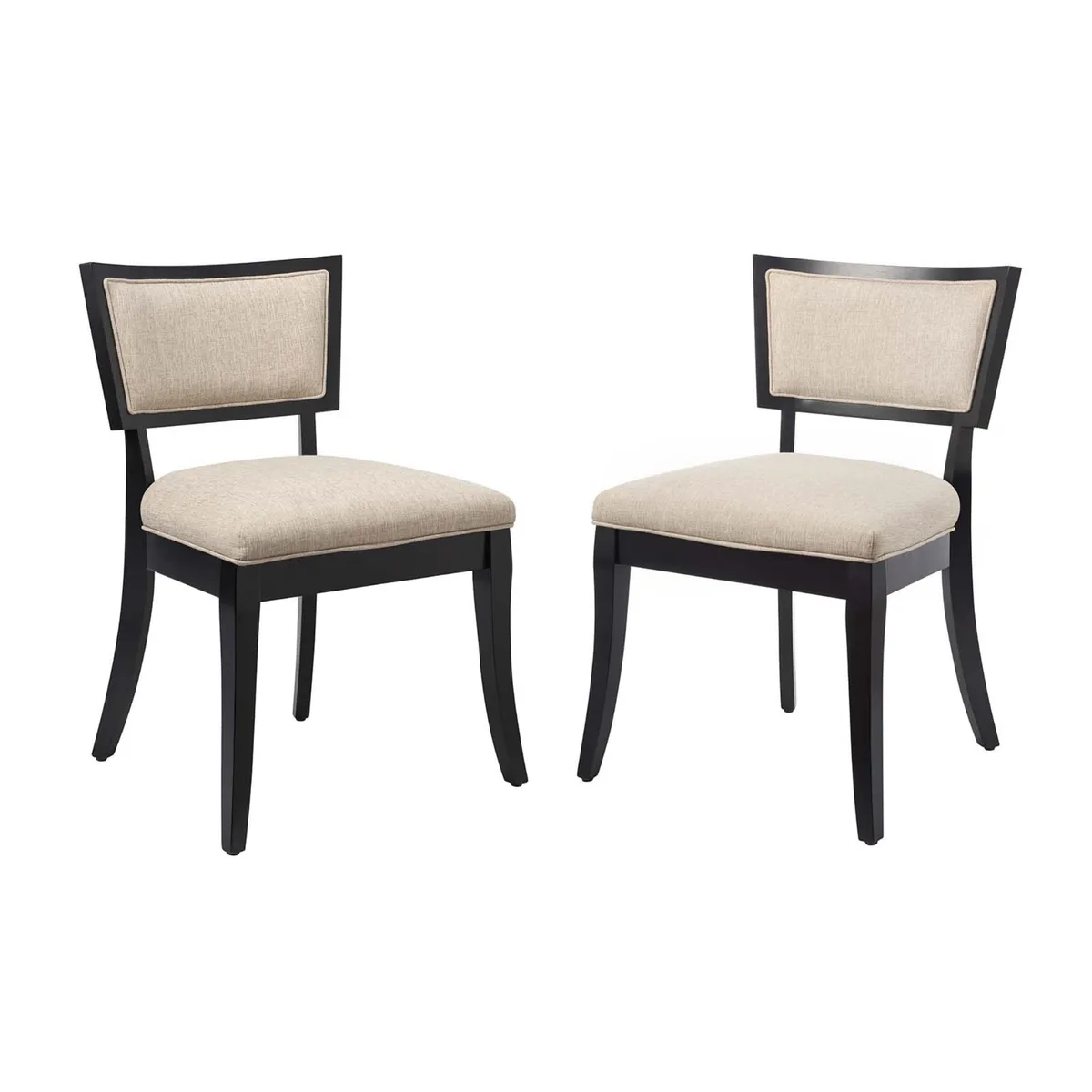Modway Furniture Modway Furniture Pristine Upholstered Fabric Dining Chairs Set of 2 Decorative Shelving — product photo