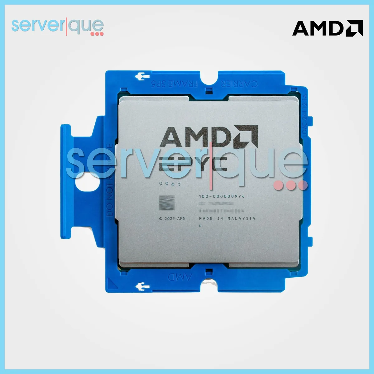 AMD AMD EPYC 9965 192-Core 2.25GHz 500W UNLOCKED server processor — product photo
