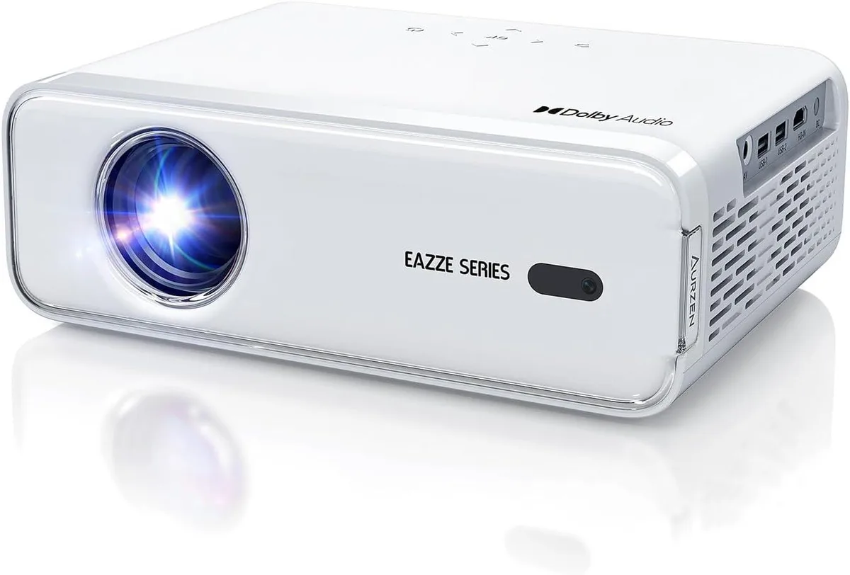 BFKK BFKK Eazze D1 Smart Projector White 1080p 1200 cd/m2 — product photo