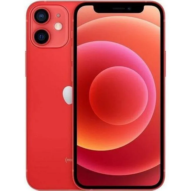 Apple Apple iPhone 12 mini 64GB Red cell phones - unlocked — product photo