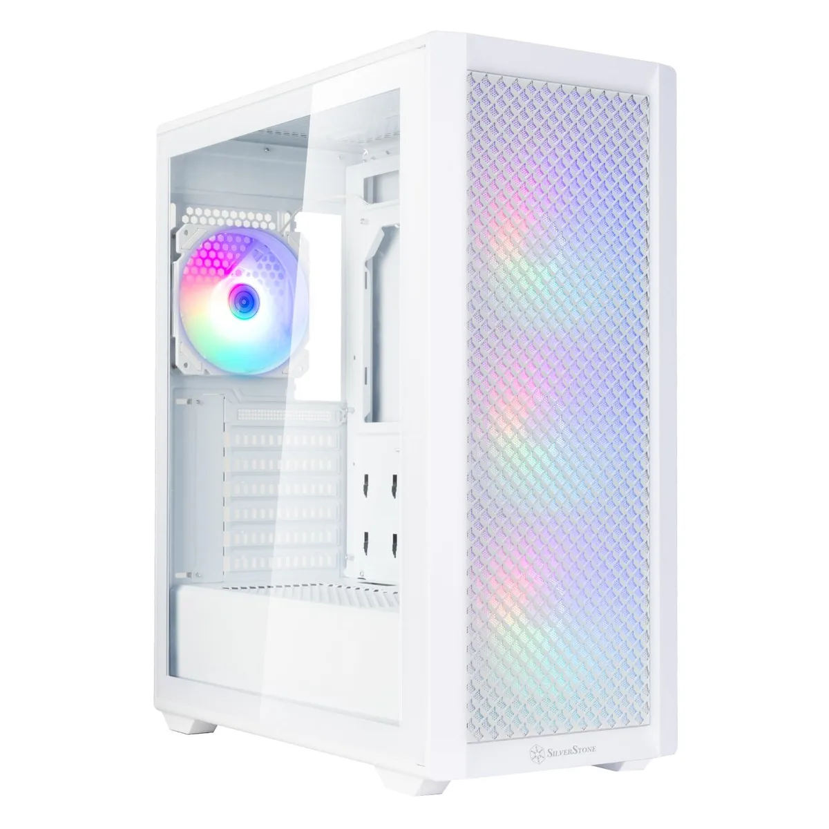 Silverstone Silverstone CS-FA515XR-WG White ATX Mid Tower PC Case — product photo
