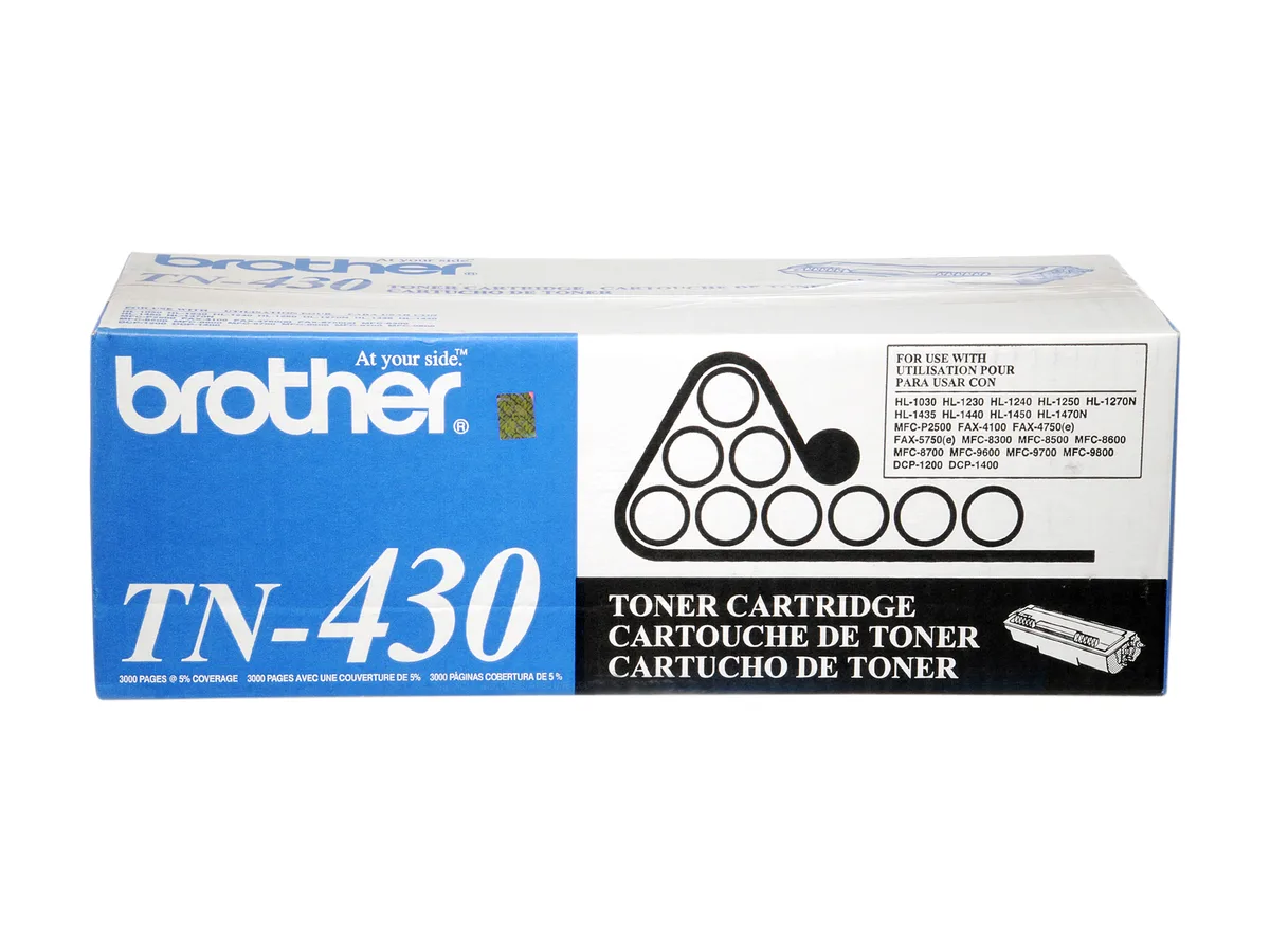 Brother Brother TN430 Black Toner Cartridge 3000 Pages — product photo