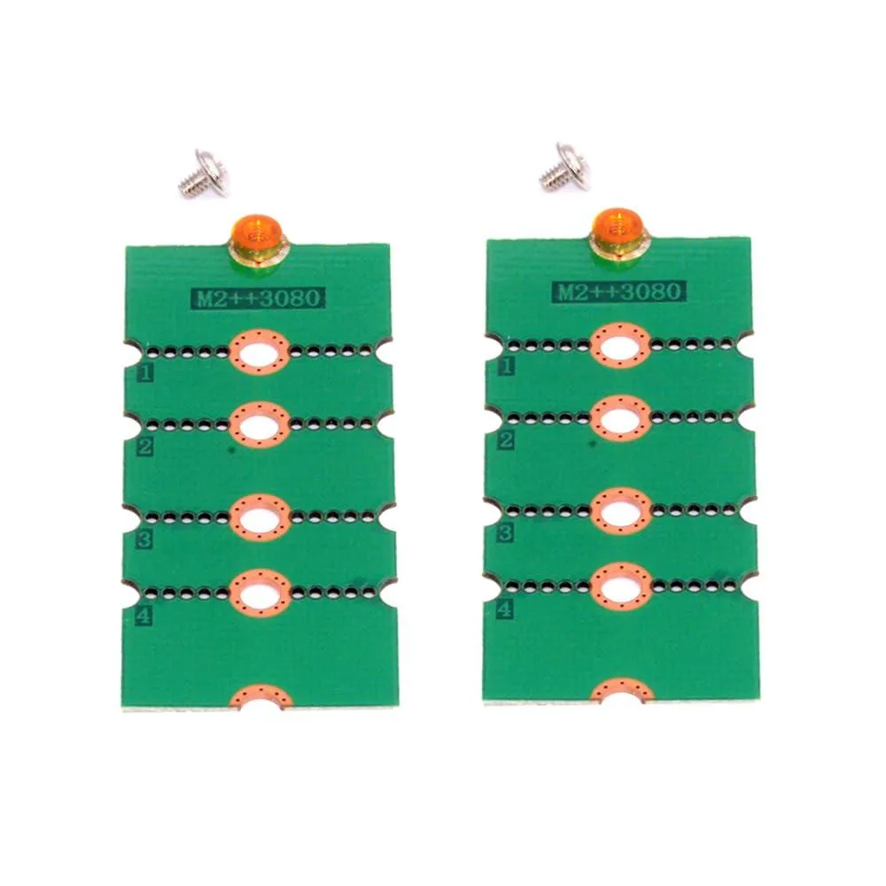 LORDWORLD LORDWORLD M.2 Extension Adapter Brackets 2pcs 2230-2280 NVME SATA — product photo