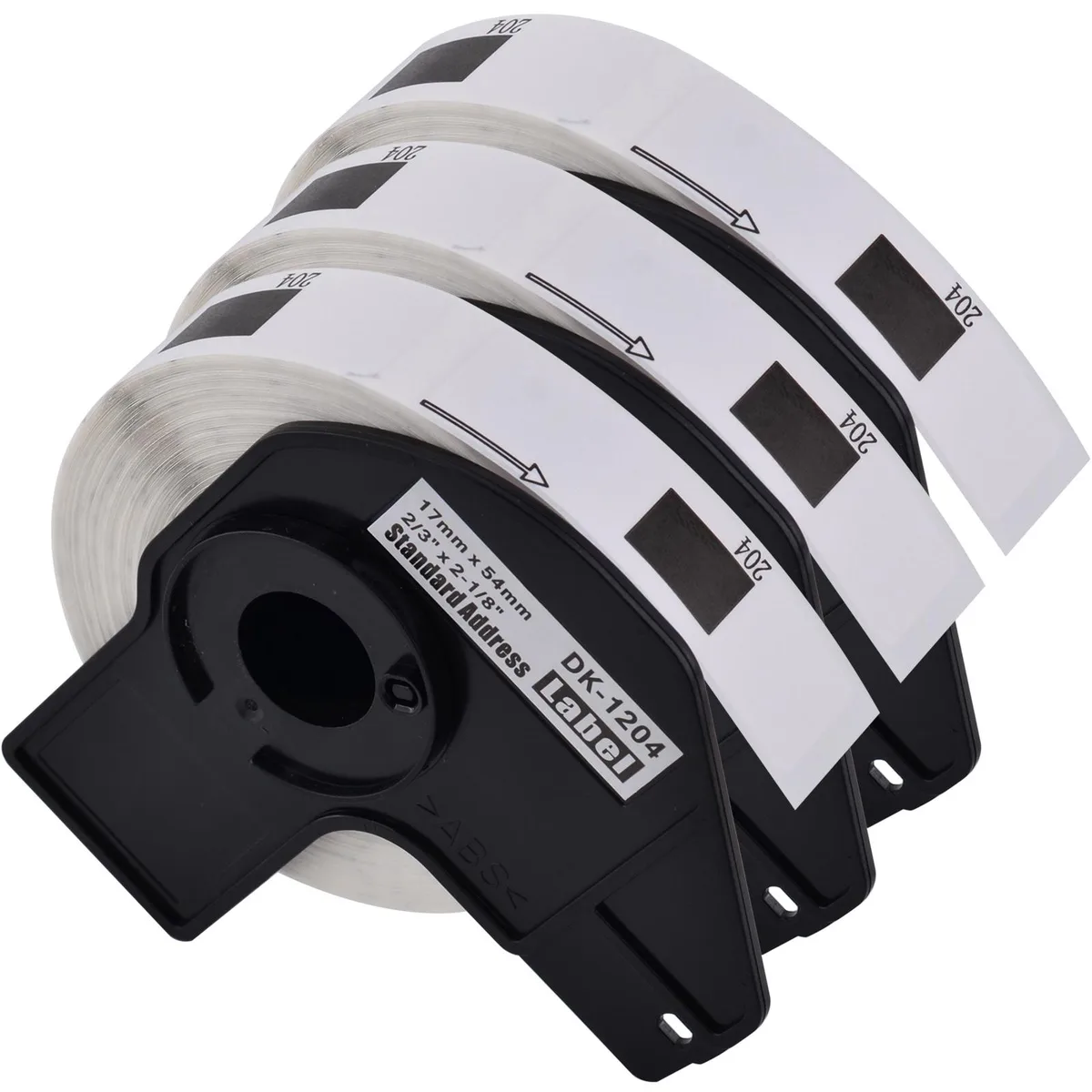 GREENCYCLE GREENCYCLE DK-1204 Label 17 x 54 mm 400/Roll 3 Rolls — product photo