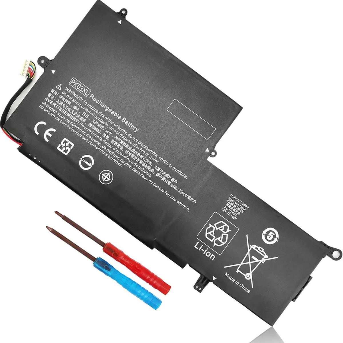 myVolts myVolts PK03XL 56Wh 11.4V laptop battery — product photo