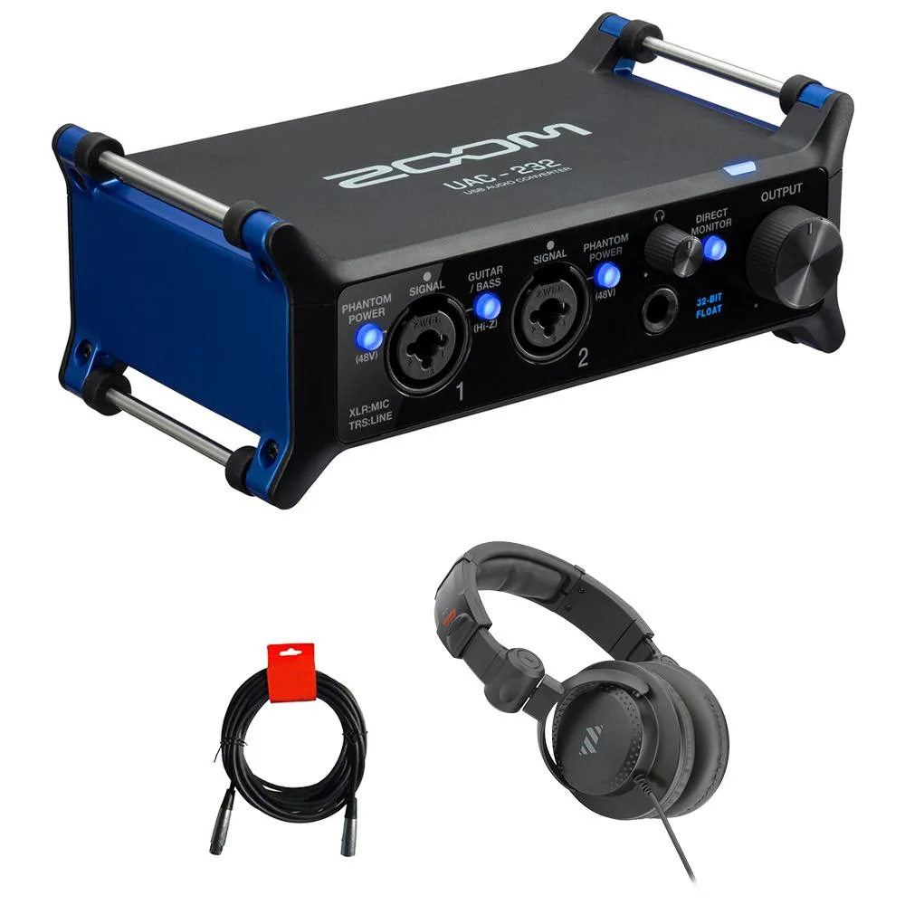 Kellards Kellards UAC-232 MIDI Bundle with Headphones and Cable — product photo
