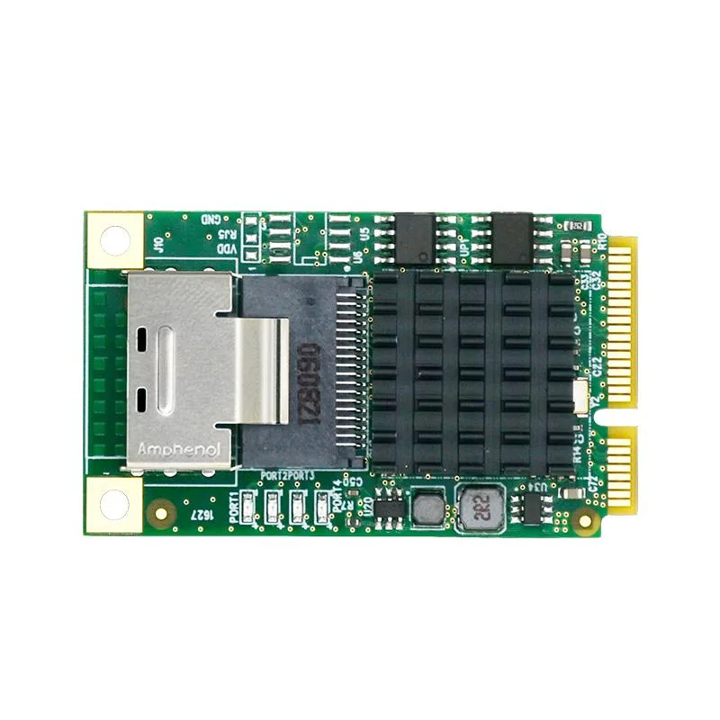 eshinreal eshinreal 4 Port Mini PCIe to SATA 3 Expansion Card — product photo
