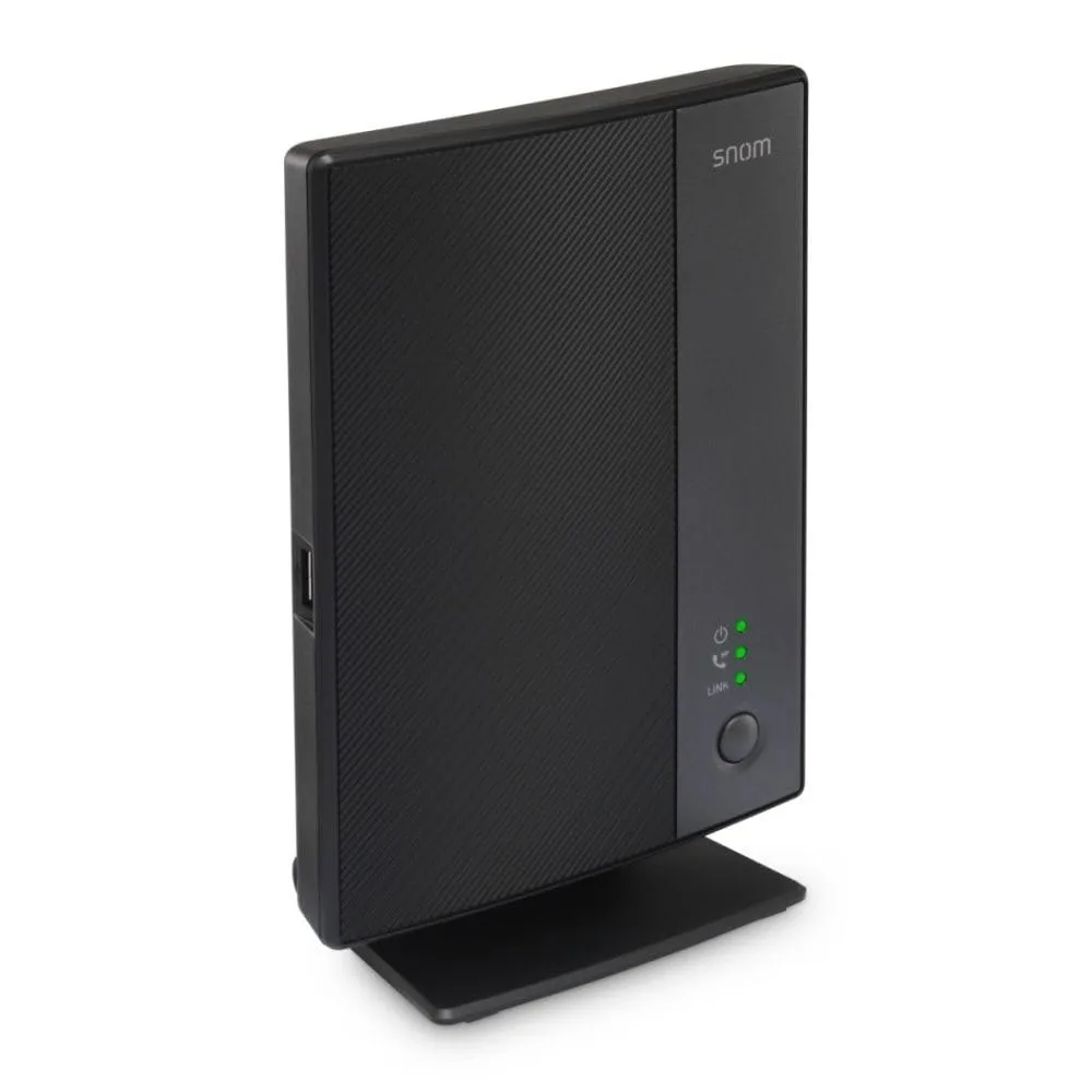 AT&T AT&T Snom M500 Pro DECT Multicell Base Station Black telephone accessory — product photo