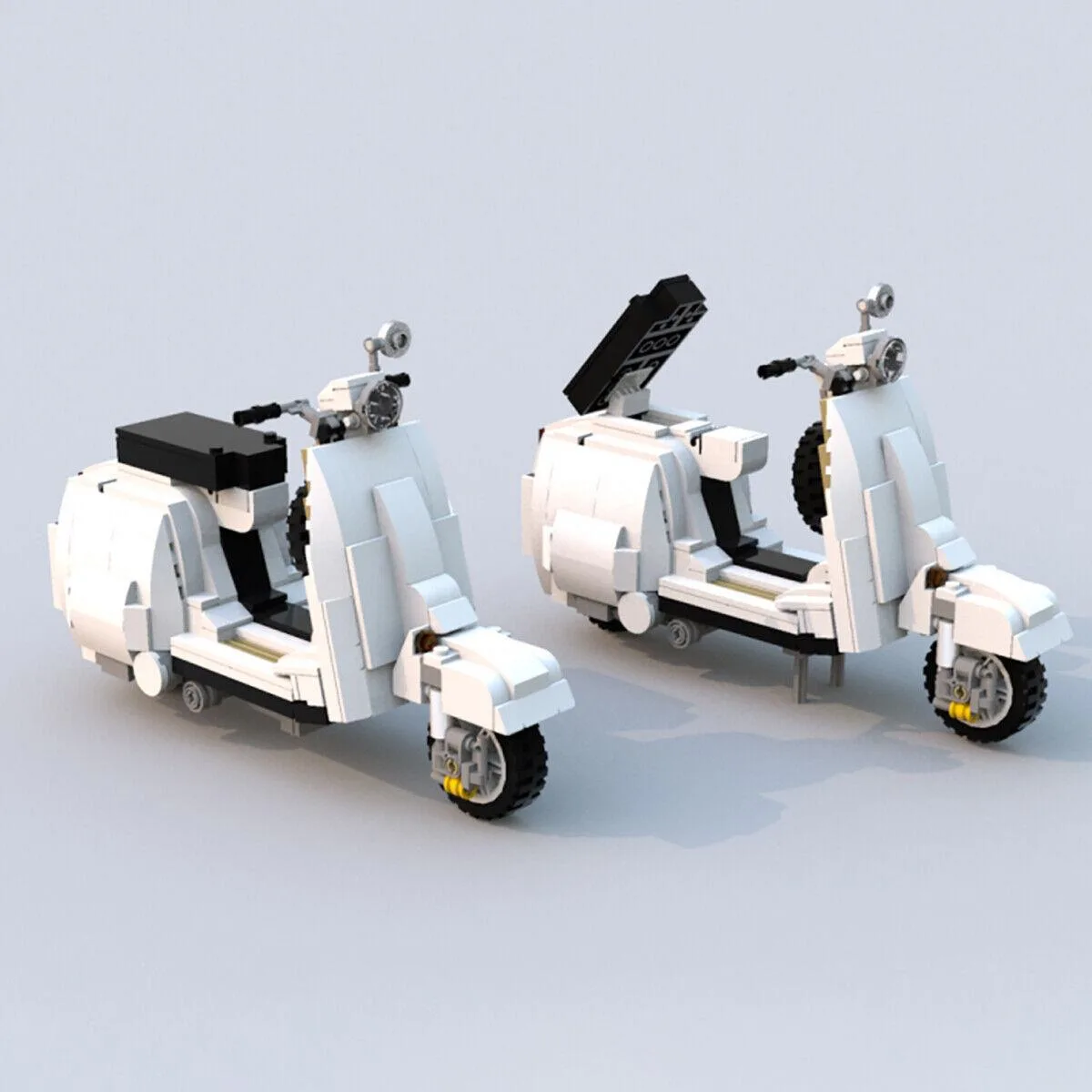ZITIANYOUBUILD ZITIANYOUBUILD C2265 Motorcycle Building Set 614 Parts — product photo