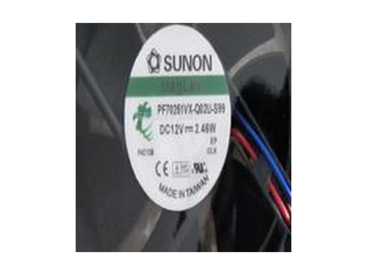 Fans Fans PF70251VX-Q02U-S99 70x70x25mm 12V 2.46W 4-wire case fan — product photo