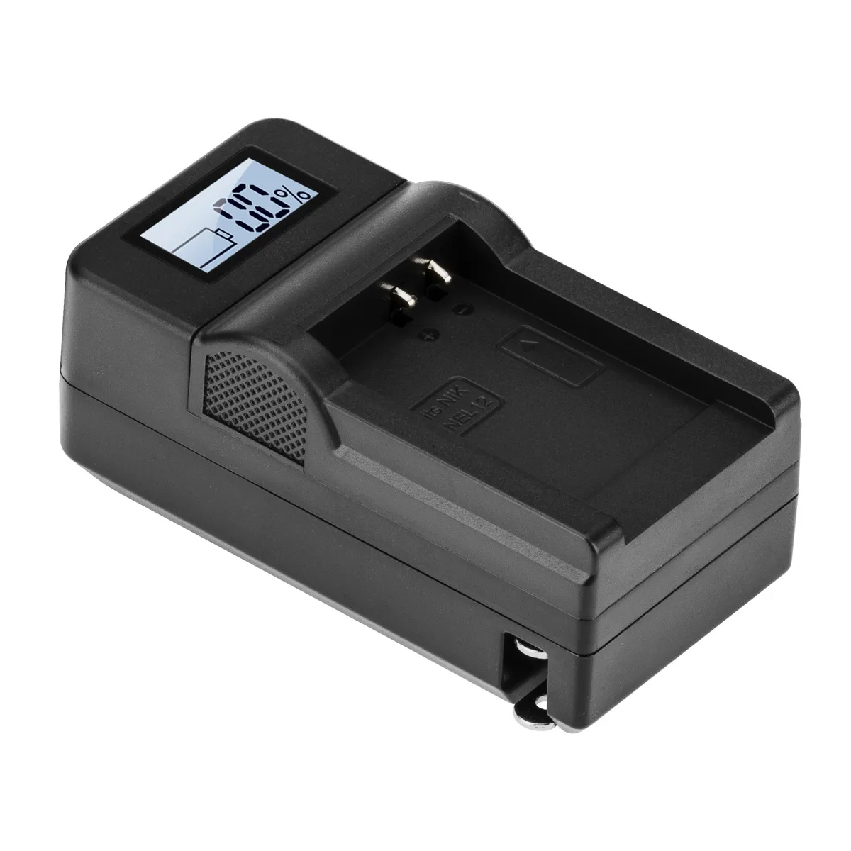 Green Extreme Battery Green Extreme Compact Smart Charger with LCD Screen for Nikon EN-EL12 camera accessory — product photo