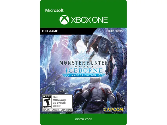 Capcom Capcom G3Q-00769 Monster Hunter World Iceborne Master Edition downloadable game — product photo