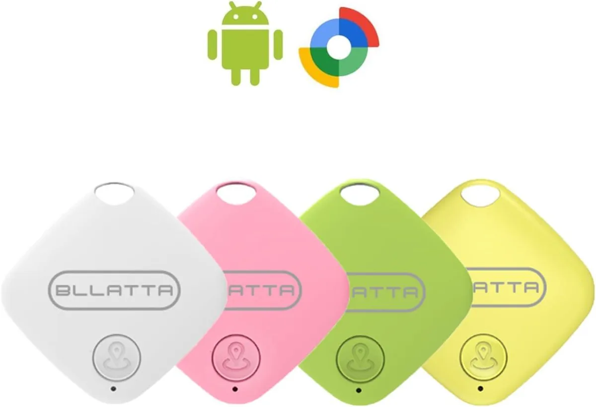 BFKK BFKK Android Air Trackers 4 Pack Square 4 Colors GPS Navigation — product photo