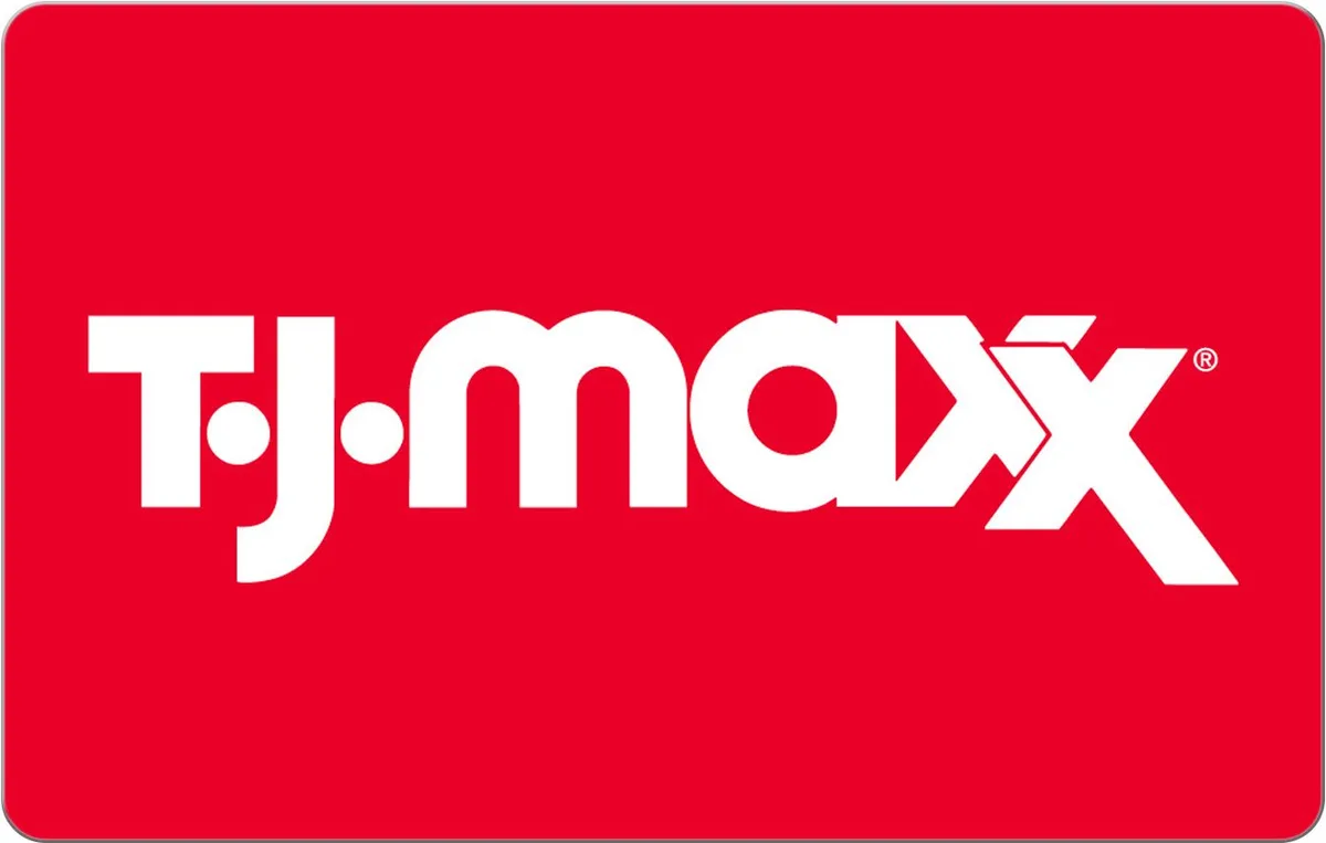 The TJX Companies, Inc. The TJX Companies, Inc. TJ-2500 $25 Gift Card department store — product photo