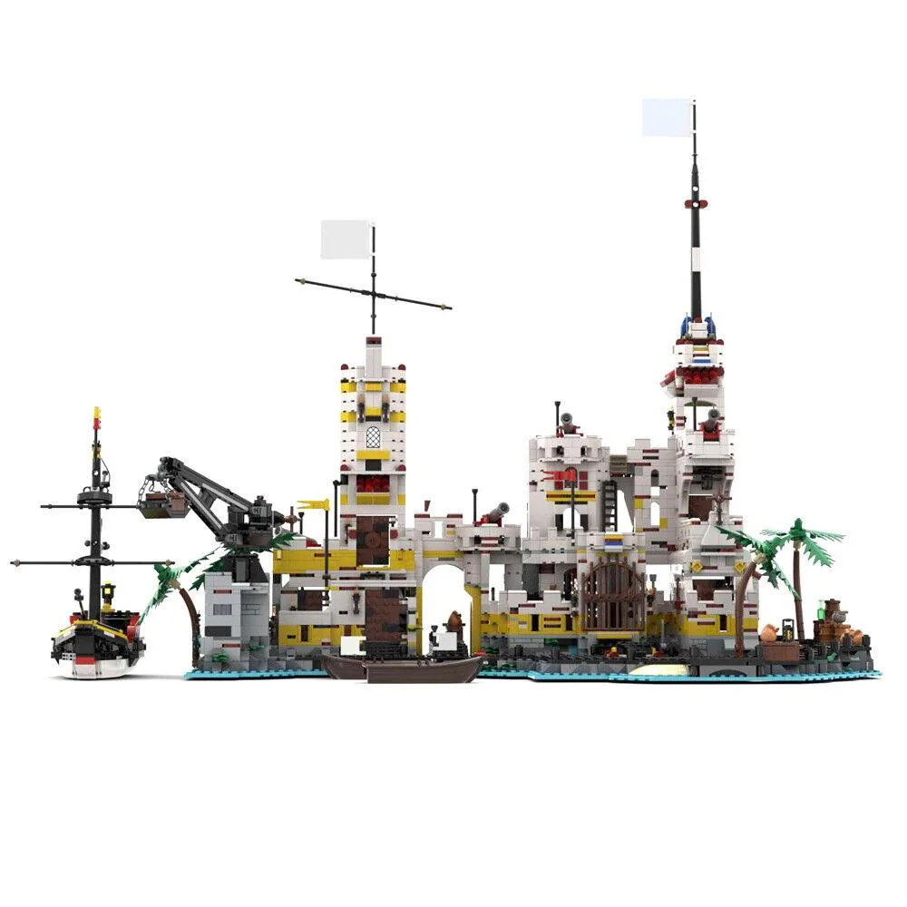 ZITIANYOUBUILD ZITIANYOUBUILD MOC-156391 Pirates General Headquarters Fortress 3757 Parts — product photo