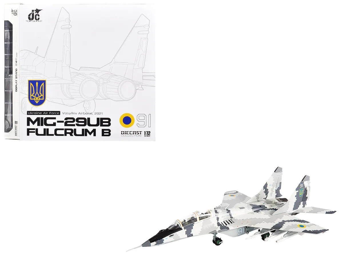 JC Wings JC Wings MiG-29UB Fulcrum-B 1/72 Vasylkiv 2021 hobby collectible — product photo
