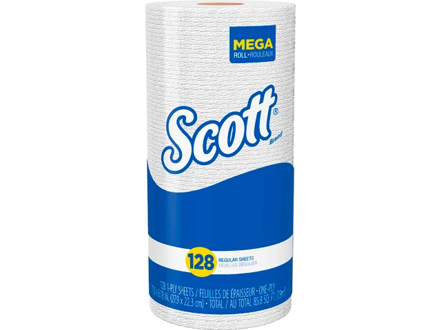 Scott Scott 41482CT Kitchen Paper Towels Cleaning 20 Rolls 128 Sheets — product photo