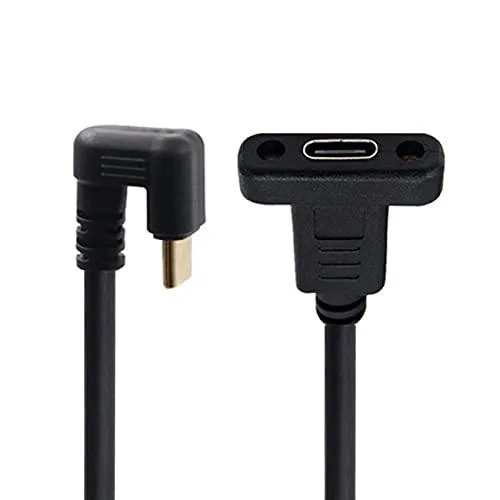 Fervit Fervit 180 Degree U Shape USB-C 3.1 Male to Female Extension Cable 30cm — product photo