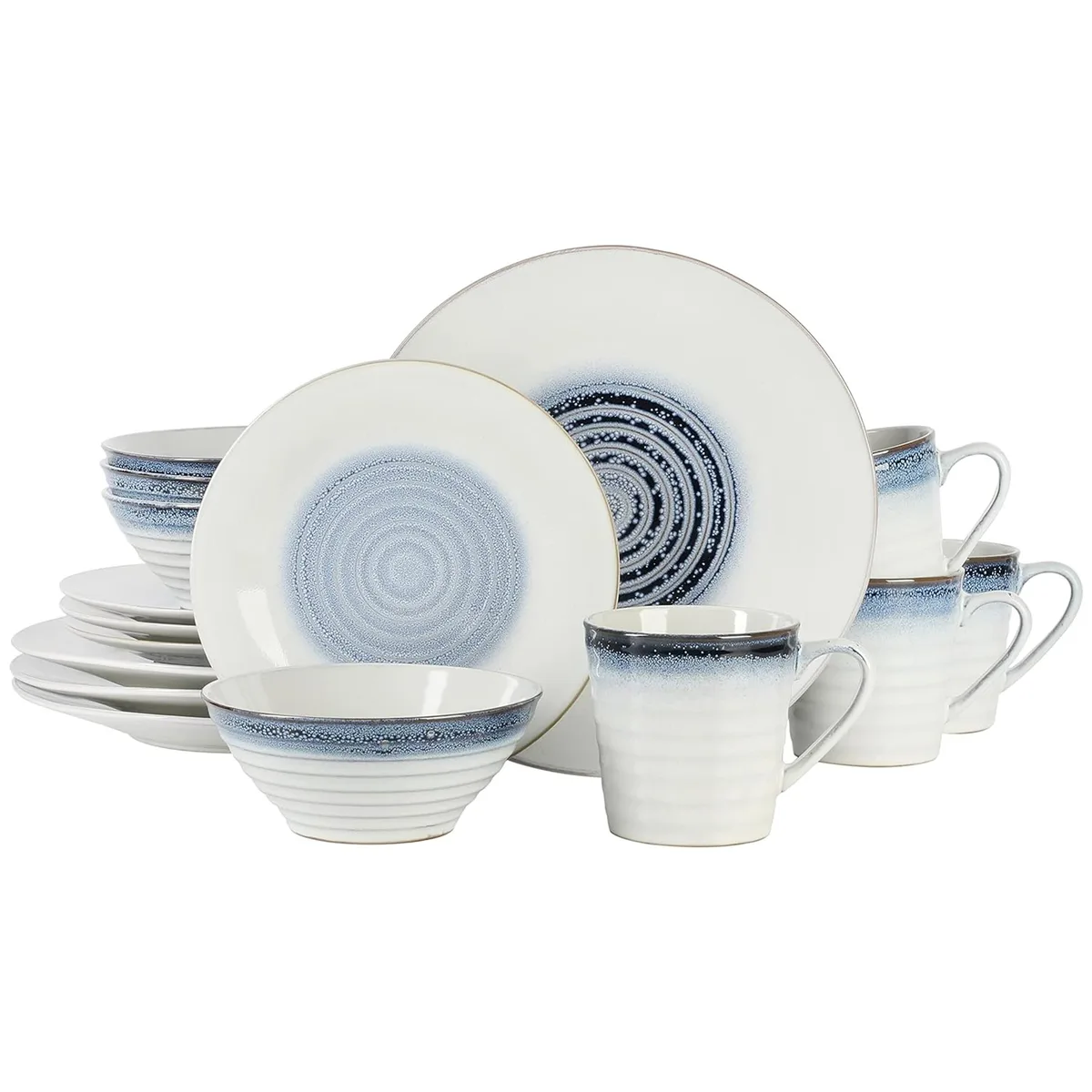 Gibson Elite Gibson Elite 510120495M 16 Piece Stoneware Dinnerware Set — product photo