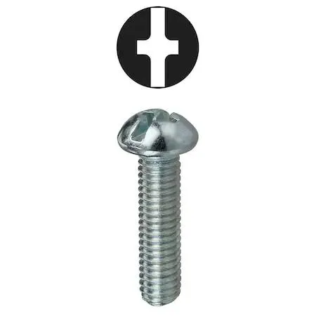L.H. DOTTIE L.H. DOTTIE RMCT8322 #8-32 x 2 in Combination Phillips/Slotted Round Machine Screw surveillance accessory — product photo