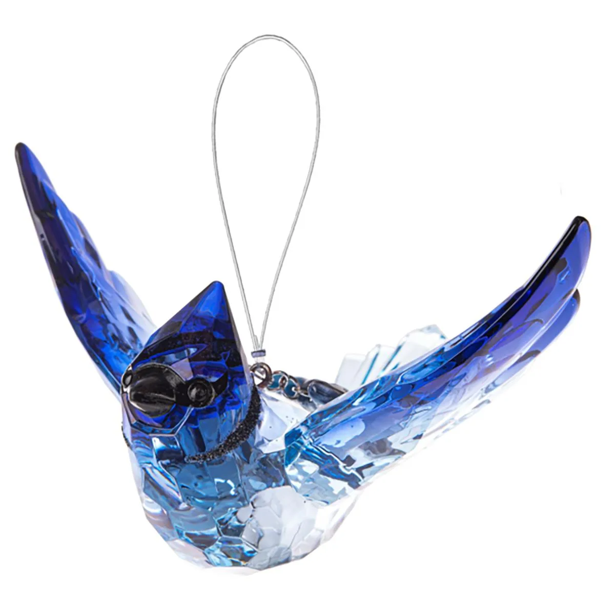 Ganz Ganz Blue Jay Ornament with Charm ACRY-1071 — product photo