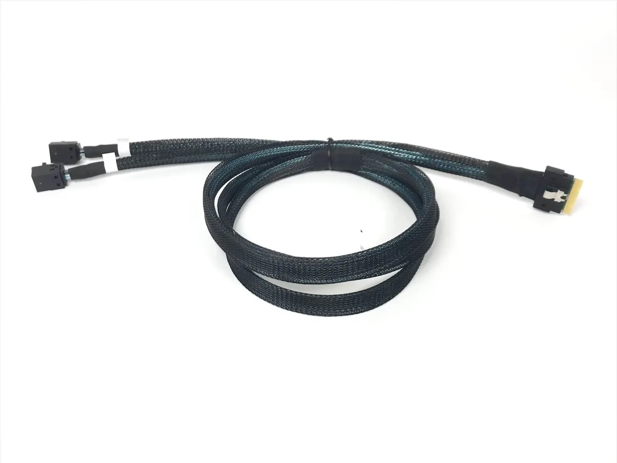 Vszerda Vszerda SlimSAS 8i SFF-8654 to 2x SFF-8643 12 Gbps 1M — product photo