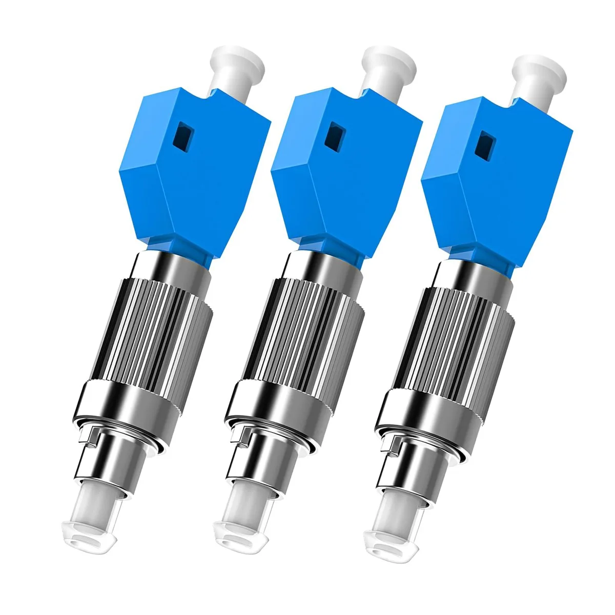 Vszerda Vszerda 3-Pack FC/UPC Male to LC/UPC Female Adapter Single Mode 9/125um — product photo