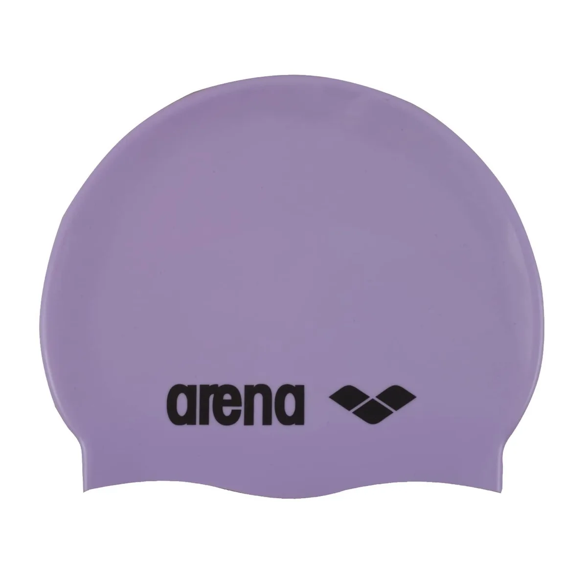  ARENA Classic Silicone Swim Cap Black One Size — product photo
