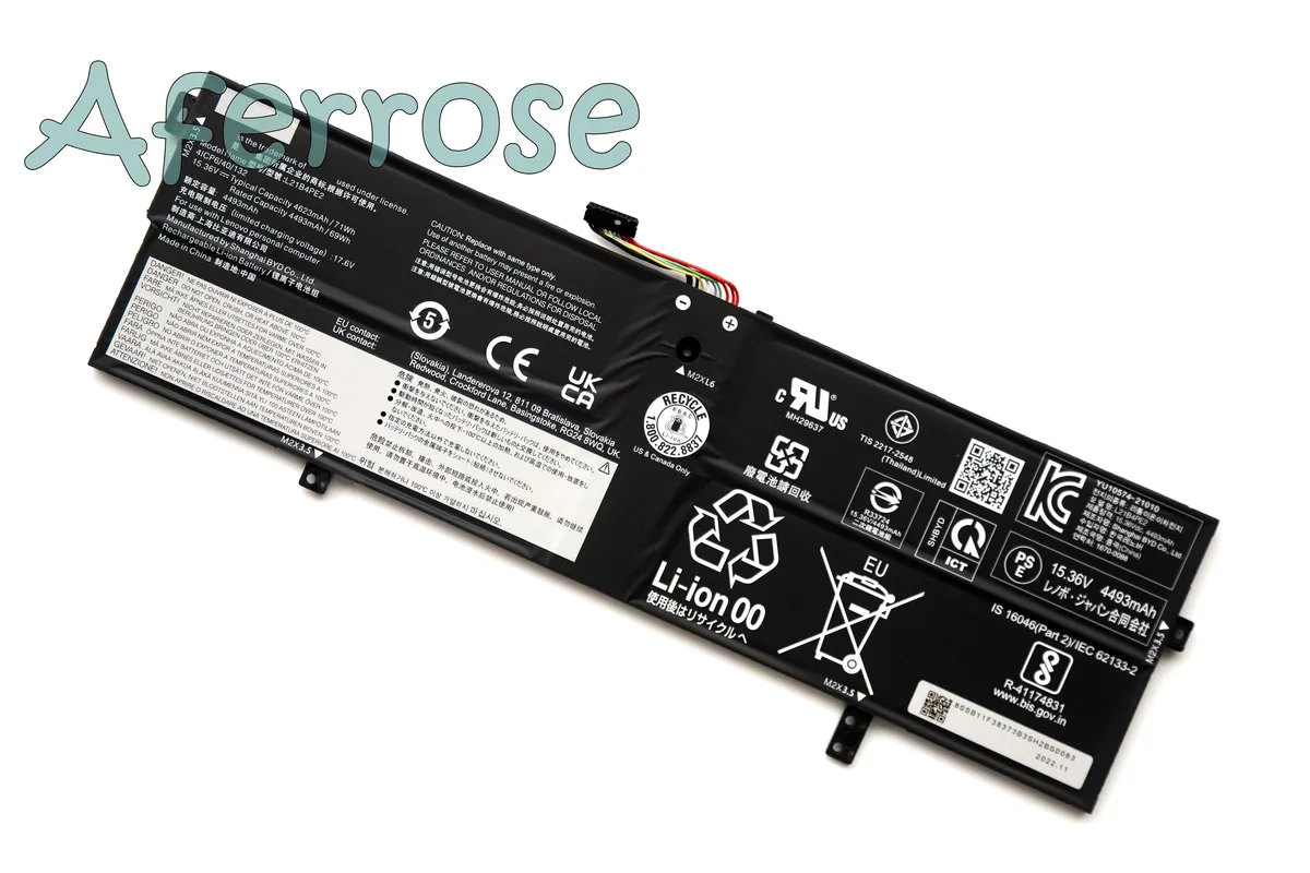 GOLDIX GOLDIX L21B4PE2 L21L4PE0 L21M4PE3 laptop battery 71Wh 15.36V for Lenovo Yoga 7 14 16 — product photo
