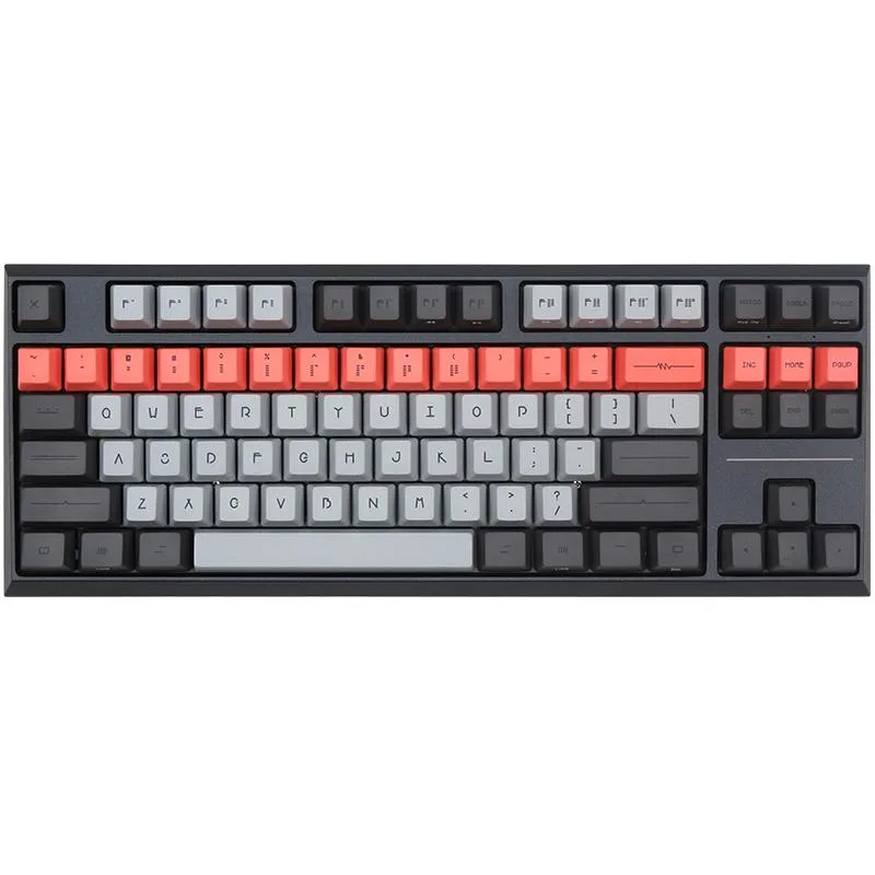 Corn Electronics Corn Electronics 87-key Mechanical Gaming Keyboard Grey Cherry MX Red Bluetooth 5.0 2.4G Wired — product photo
