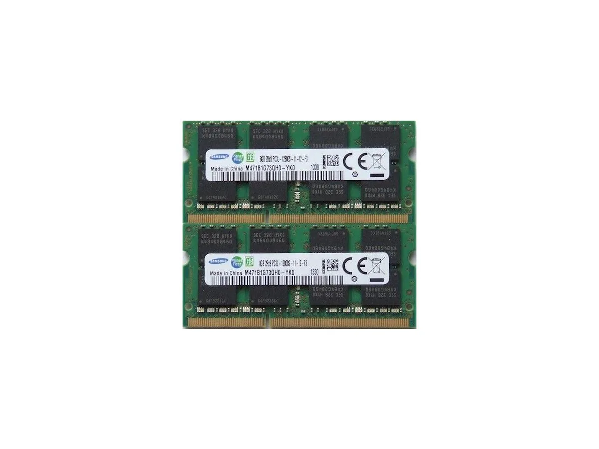 SAMSUNG SAMSUNG 16GB DDR3 1600MHz 204-Pin SO-DIMM Kit (2x8GB) 1.35V CL11 — product photo