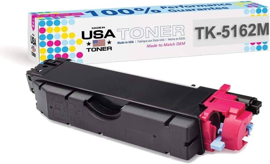 MADE IN USA TONER MADE IN USA TONER TK-5162M Magenta Toner Cartridge 12000 Pages — product photo