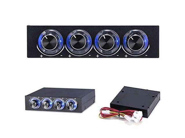 SXDOOL SXDOOL 5.25" 3-Channel Fan Control with Temperature Display — product photo