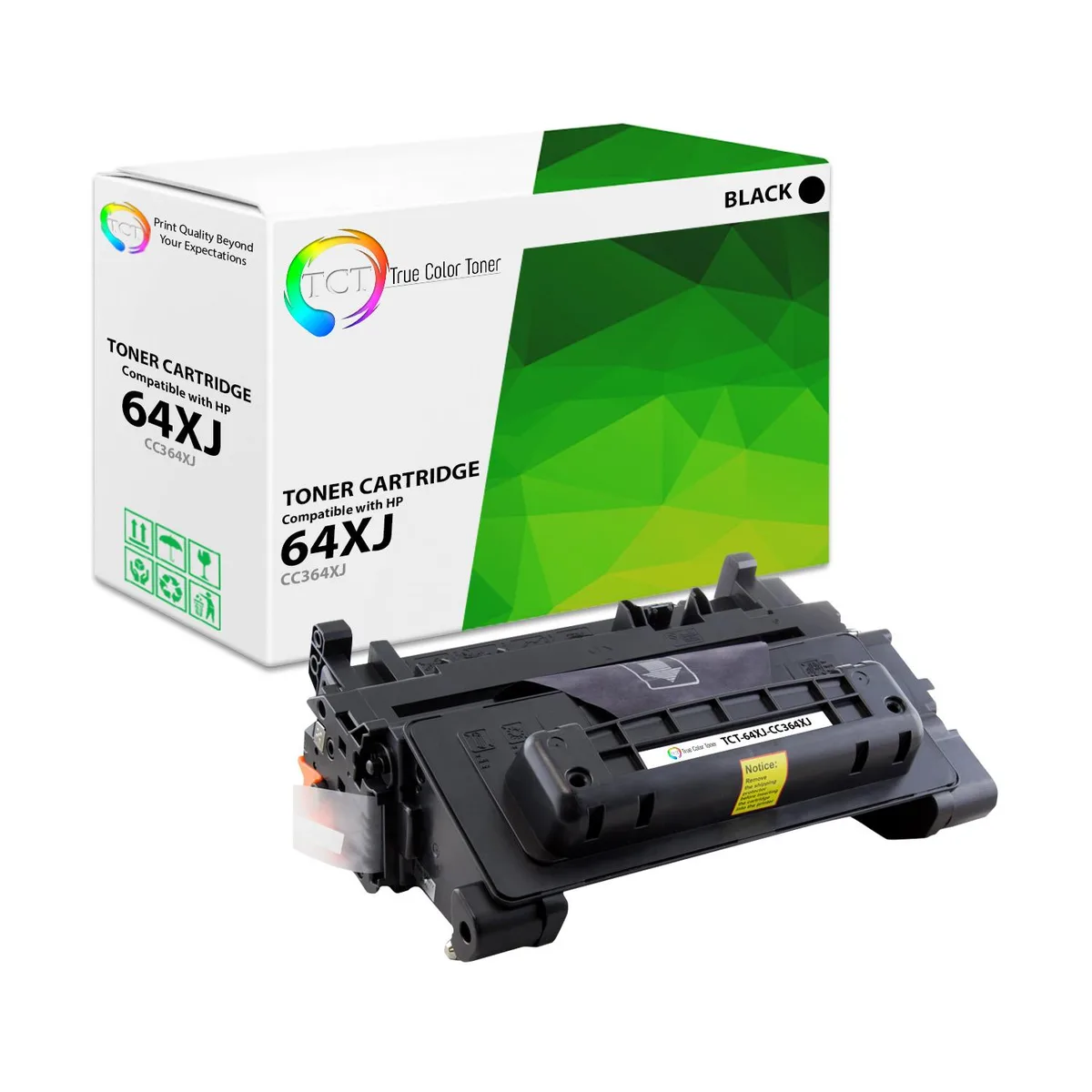 True Color Toner True Color Toner 64XJ Jumbo Toner Cartridge 35000 Pages Black — product photo