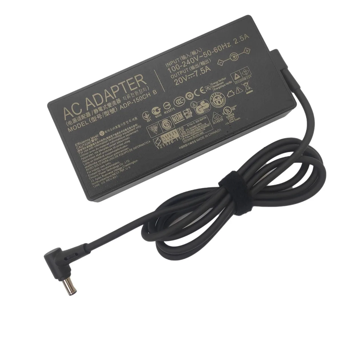 Shenzhen Huidetai Trading Co., Ltd Shenzhen Huidetai Trading Co., Ltd 20V 7.5A 150W AC Charger ADP-150CH B 6.0x3.7mm — product photo