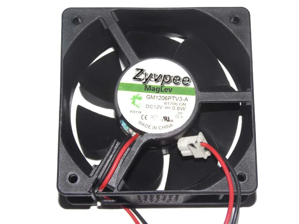 Zyvpee Zyvpee GM1206PTV3-A 12V 0.6W 2-pin 60x60x25mm case fan — product photo