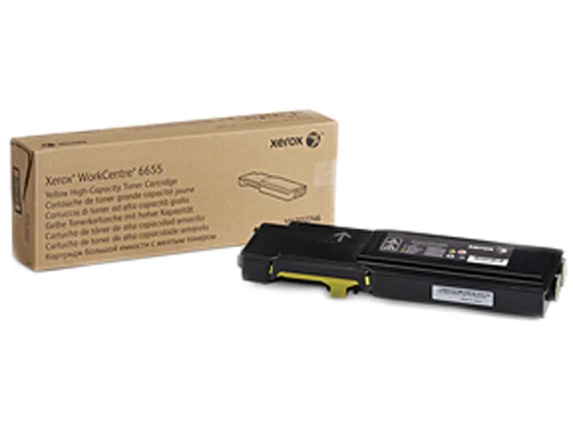 XEROX XEROX 106R02746 Yellow Toner Cartridge High Yield 7500 Pages — product photo