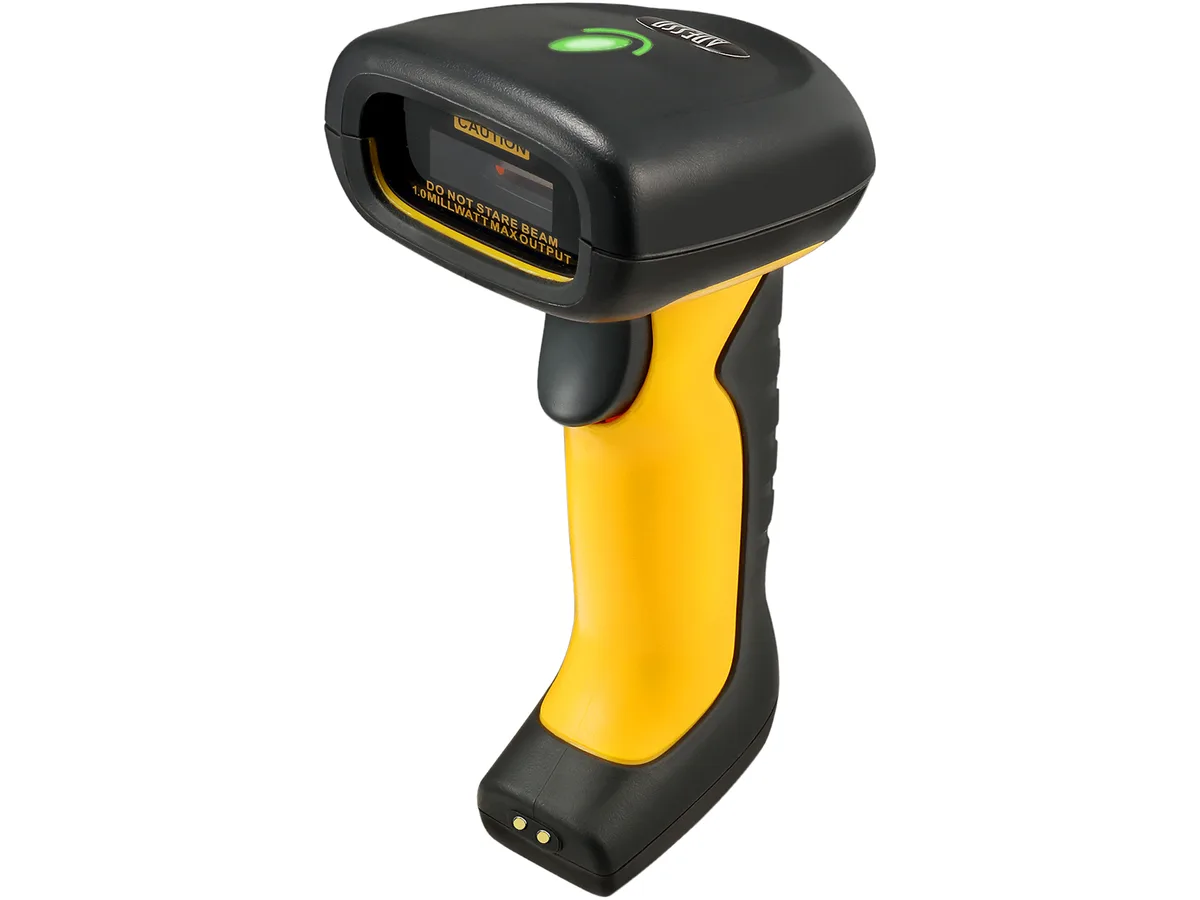Adesso Adesso NUSCAN 5200TR 2.4 GHz RF wireless IP67 waterproof 2D barcode scanner — product photo