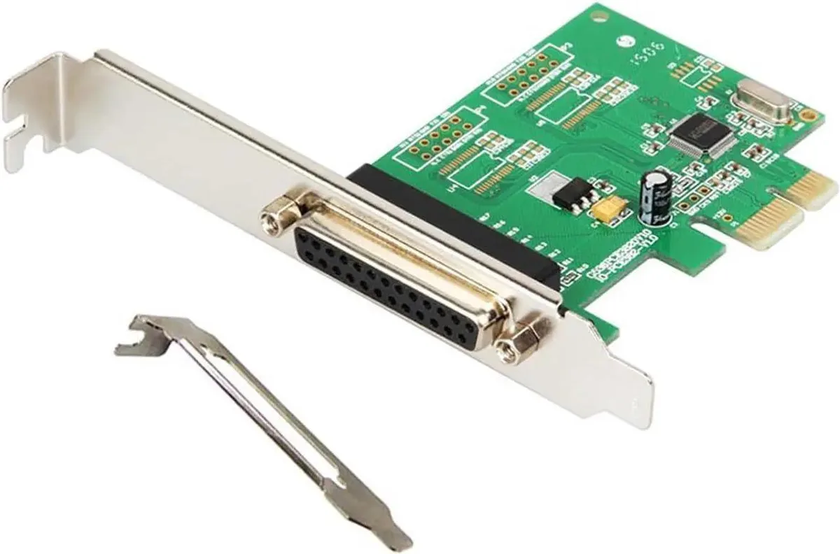 SMUGDESK SMUGDESK PCIe to DB25 Parallel Port Card WCH382L LowProfile Bracket — product photo