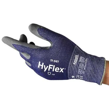 Hyflex Cr+ Hyflex Cr+ 11-561 Cut Resistant Gloves Blue Green 6 VF personal protective equipment — product photo