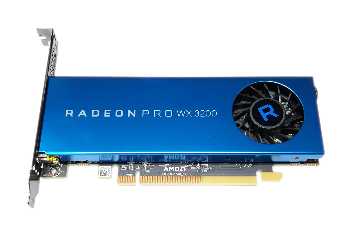 DELL DELL Radeon Pro WX 3200 4GB GDDR5 VTR4J workstation graphics card — product photo