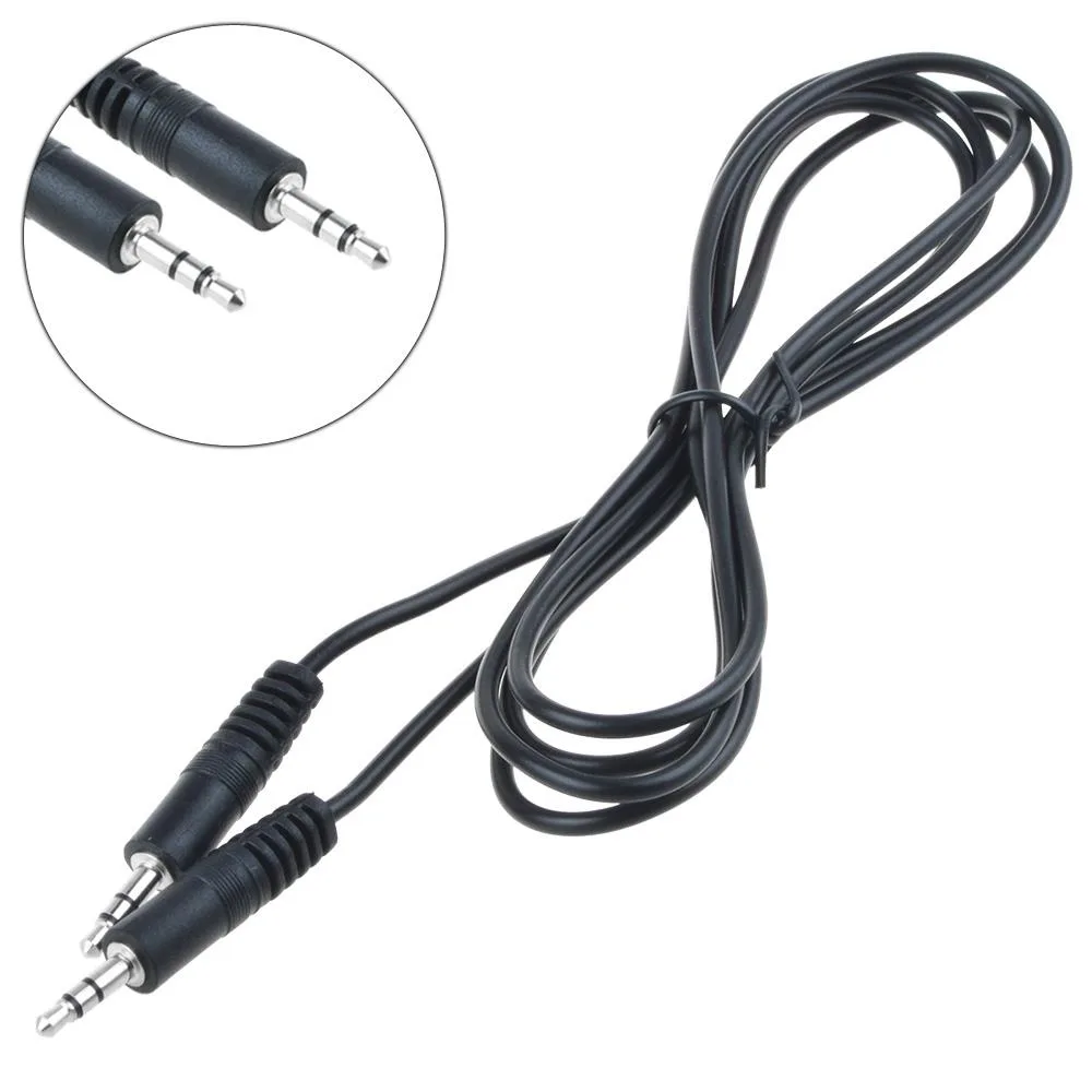 ABLEGRID ABLEGRID 3.5mm Male-Male Audio Cable 6ft Black for Logitech 980-000540 980-000541 — product photo
