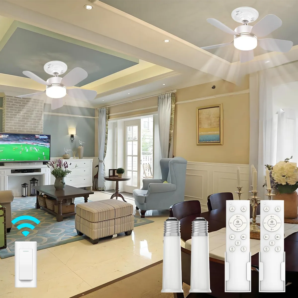 Westinghouse AP-30W-2000LM 20" 30W 2000lm fan accessory — product photo