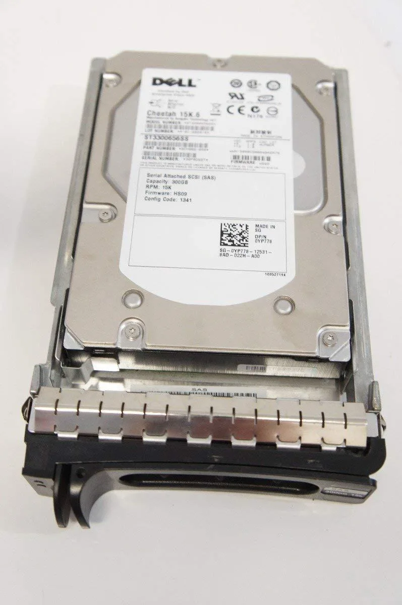 DELL DELL YP778 300GB 15K SAS 3.5 internal hard drive 341-4461 — product photo
