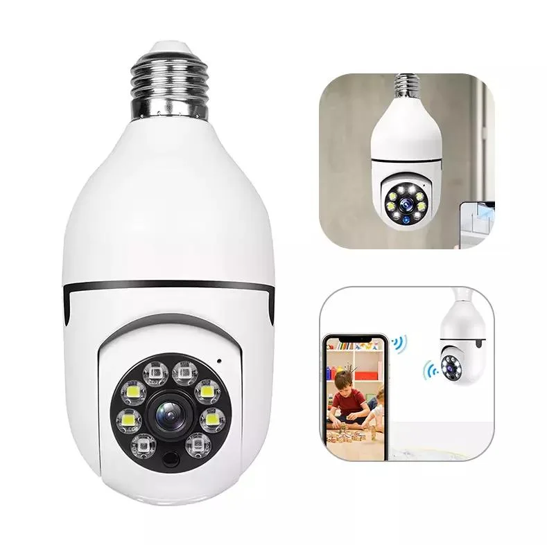 NShi NShi 360° 1080P E27 IP67 Light Bulb Camera Wi-Fi IR Night Vision — product photo