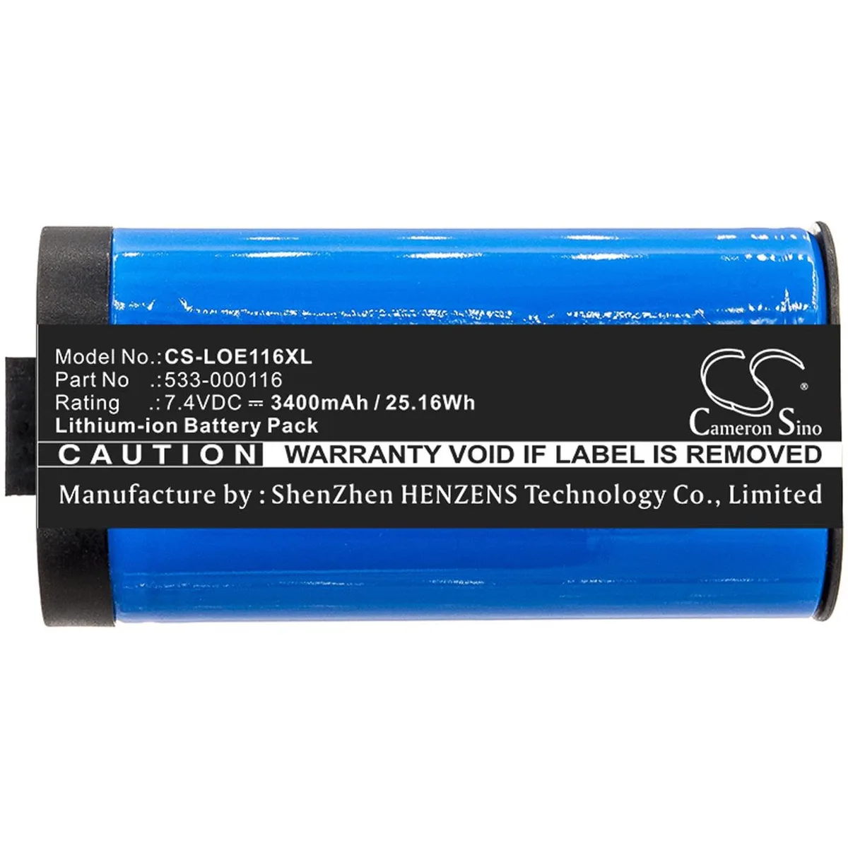  Cameron Sino S-00147 UE MegaBoom battery 3400mAh 7.4V — product photo